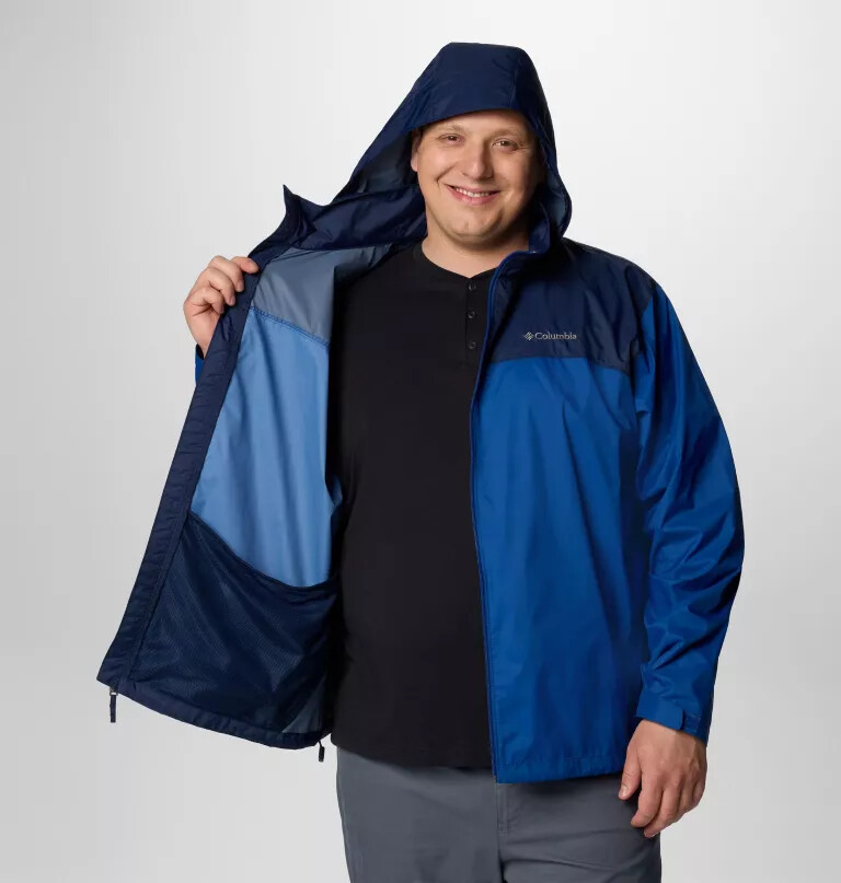 men glennaker lake ii rain jacket - big
