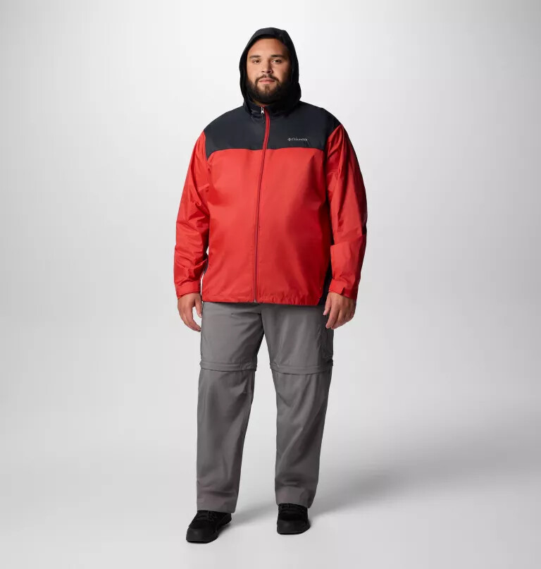 men glennaker lake ii rain jacket - big