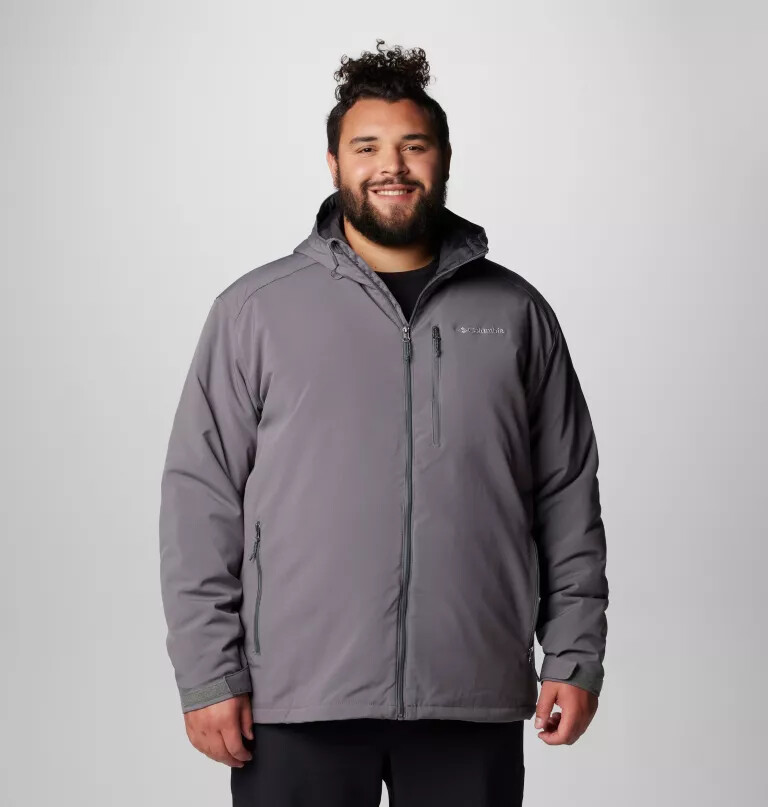 men gate racer ii softshell jacket - big