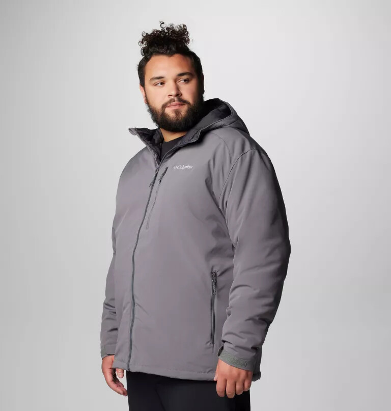 men gate racer ii softshell jacket - big