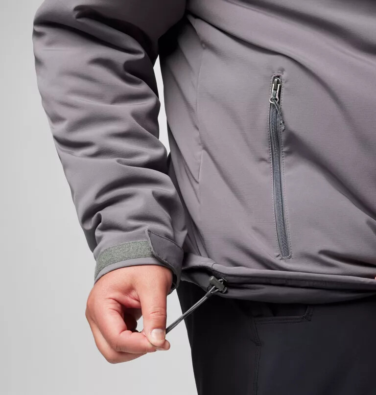 men gate racer ii softshell jacket - big