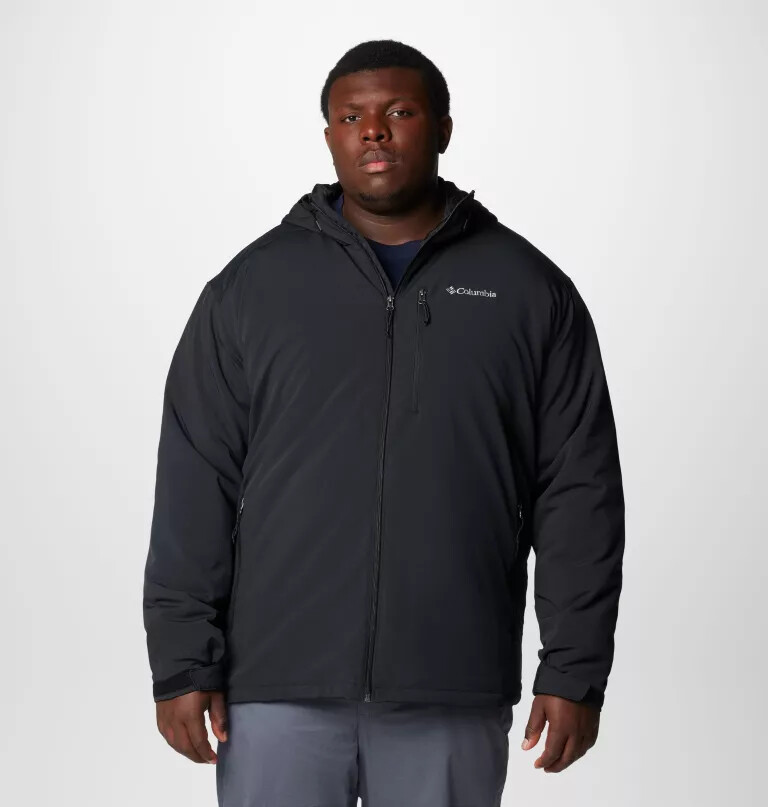 men gate racer ii softshell jacket - big
