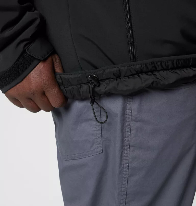 men gate racer ii softshell jacket - big
