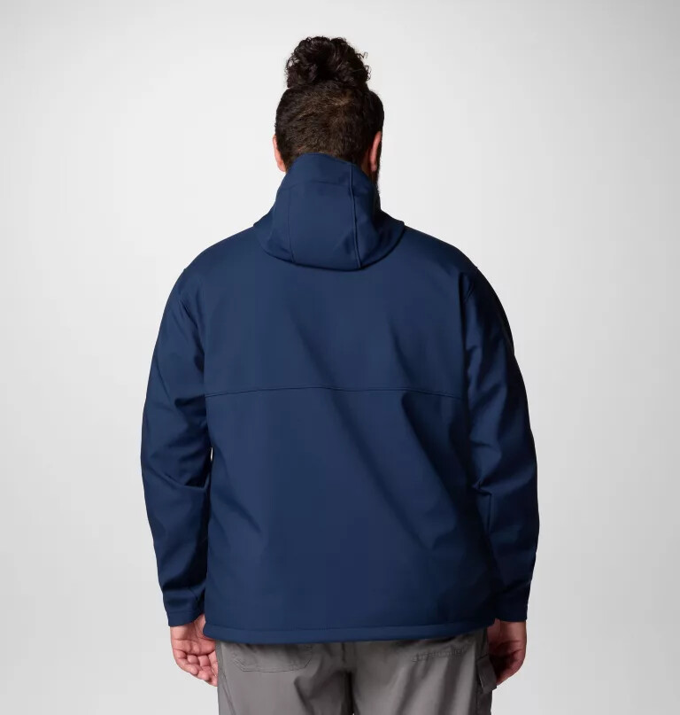 men ascender ii hooded softshell jacket - big
