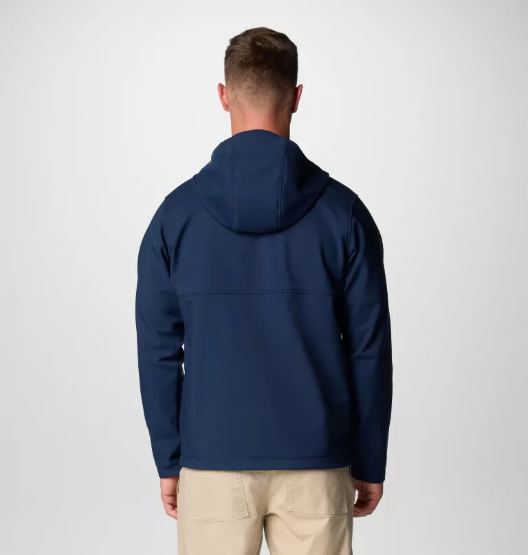 men ascender ii hooded softshell jacket - tall