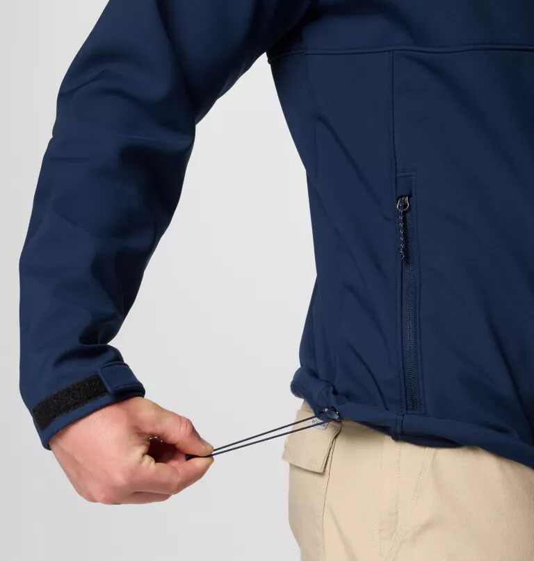men ascender ii hooded softshell jacket - tall
