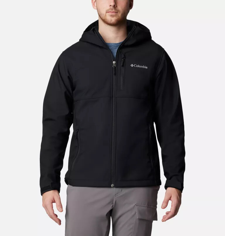 men ascender ii hooded softshell jacket - tall