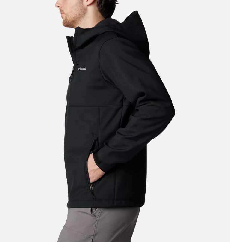 men ascender ii hooded softshell jacket - tall