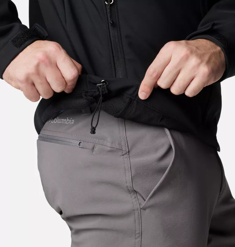 men ascender ii hooded softshell jacket - tall