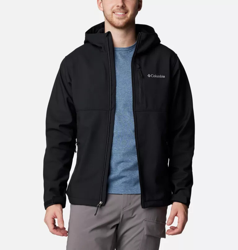 men ascender ii hooded softshell jacket - tall
