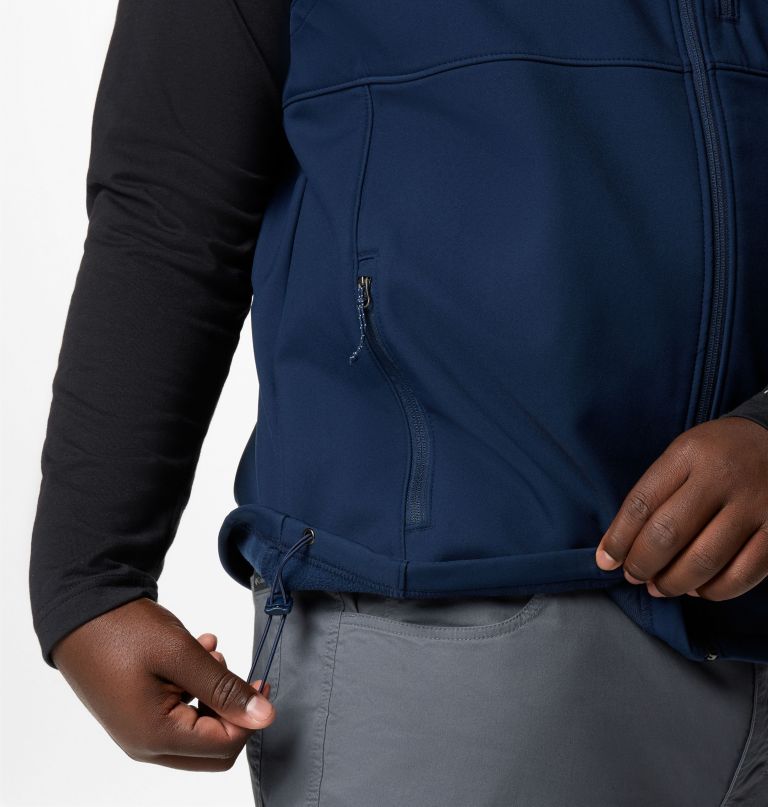 men ascender ii softshell vest - big