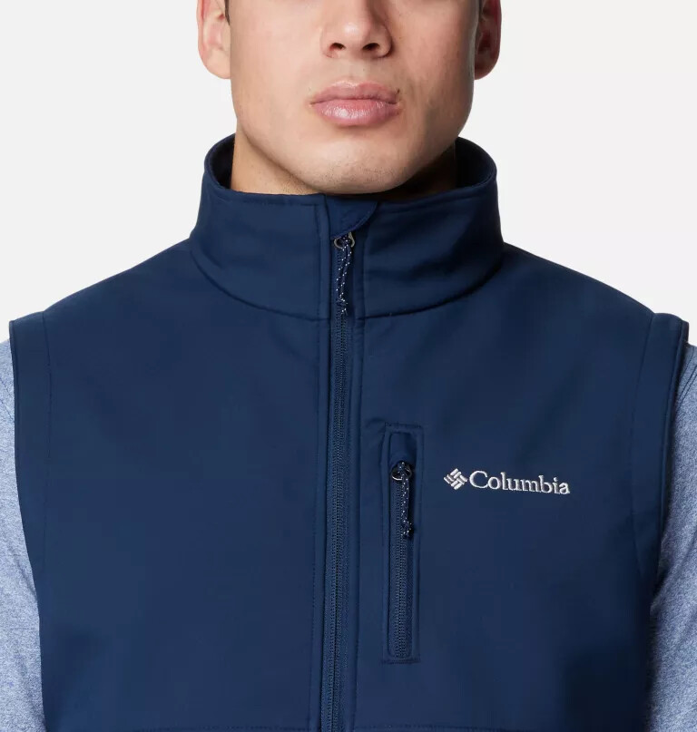 men ascender ii softshell vest - tall