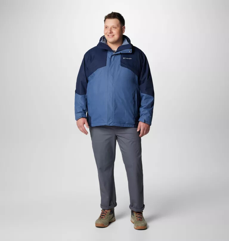 men bugaboo iii fleece interchange jacket - big