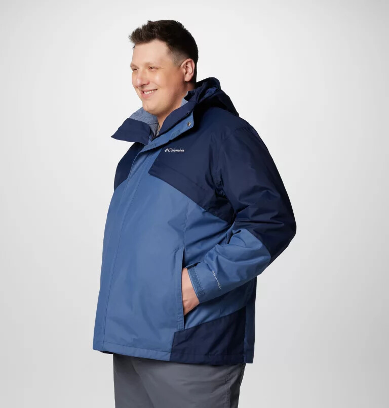 men bugaboo iii fleece interchange jacket - big