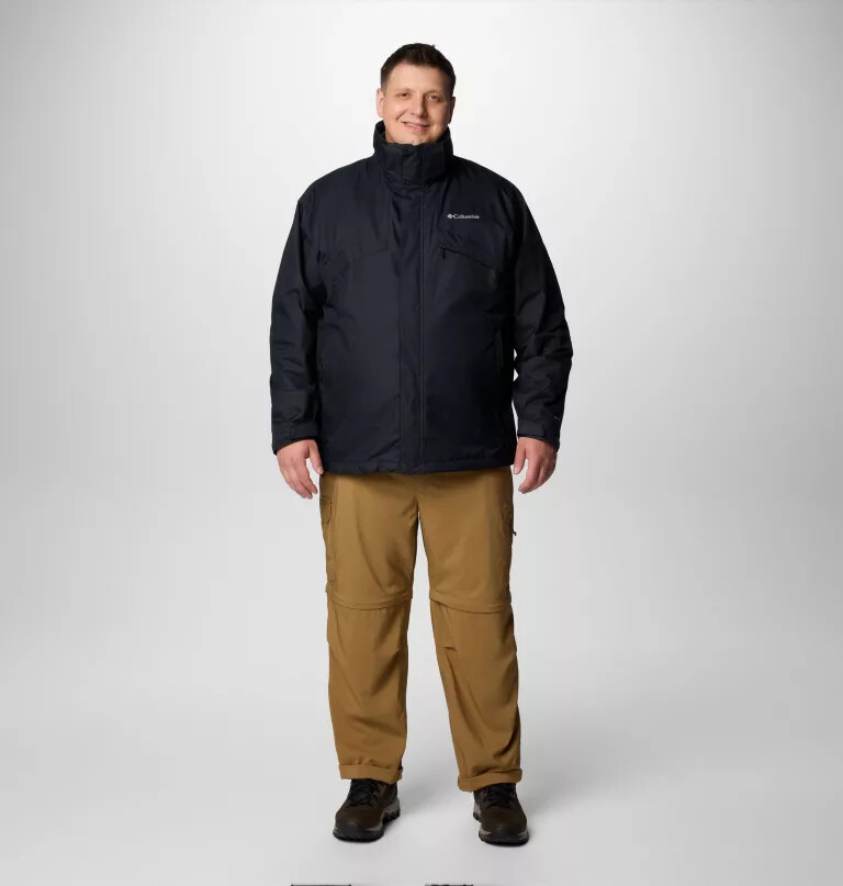 men bugaboo iii fleece interchange jacket - big