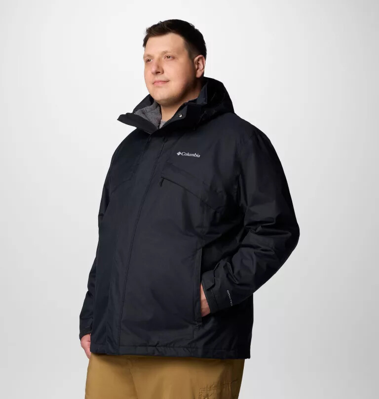 men bugaboo iii fleece interchange jacket - big