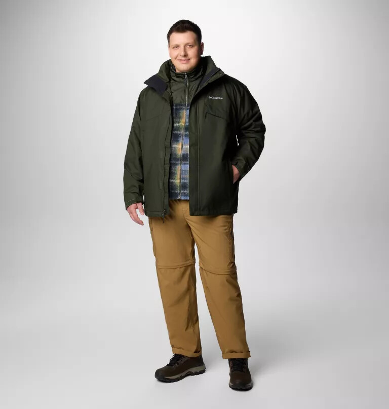 men bugaboo iii fleece interchange jacket - big