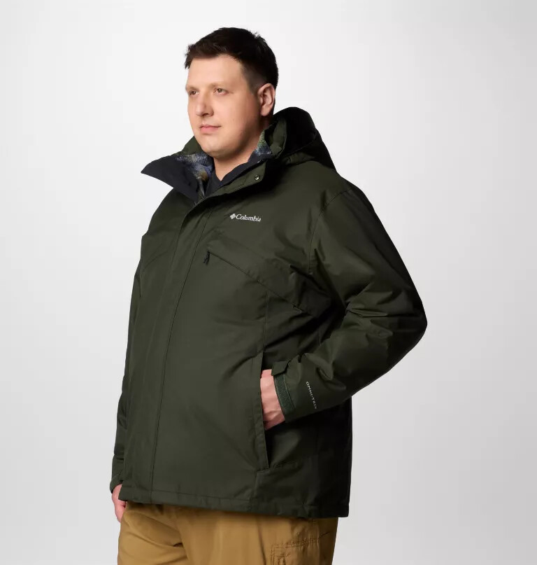 men bugaboo iii fleece interchange jacket - big