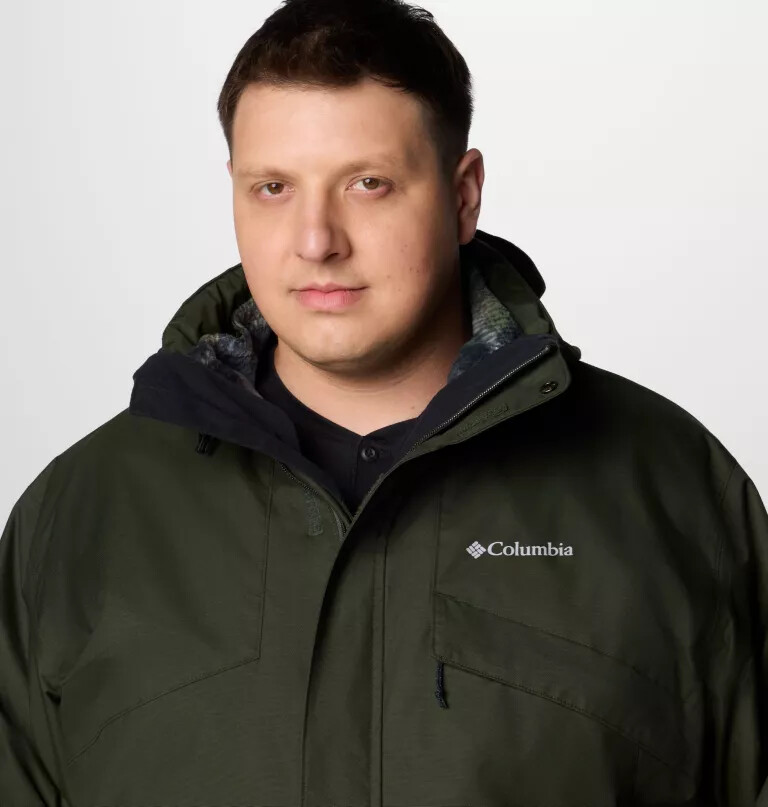 men bugaboo iii fleece interchange jacket - big