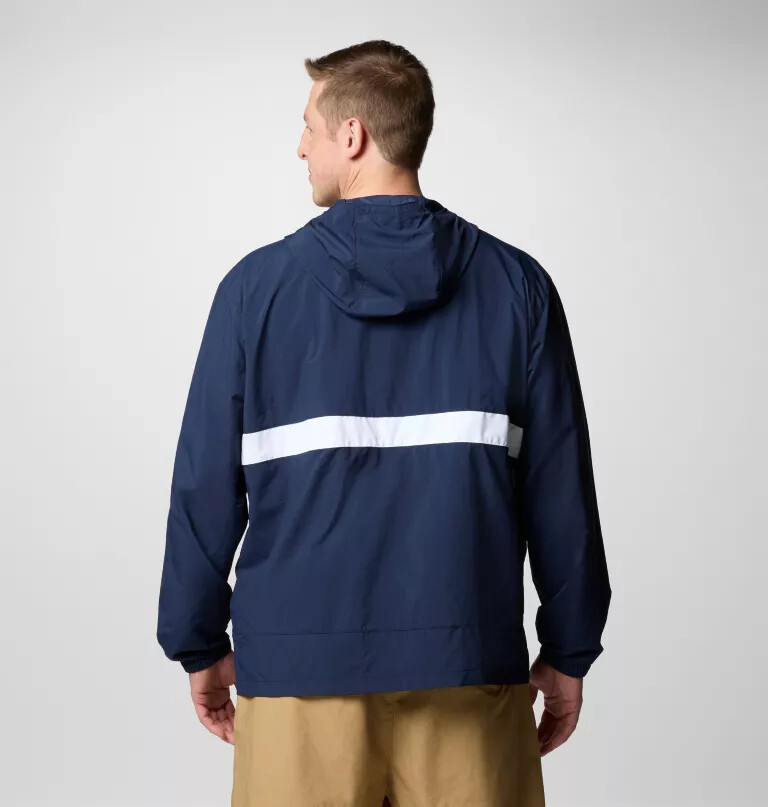 men spire valley hooded windbreaker - big