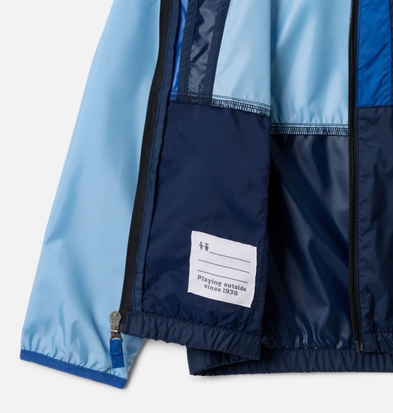kids back bowl ii hooded windbreaker
