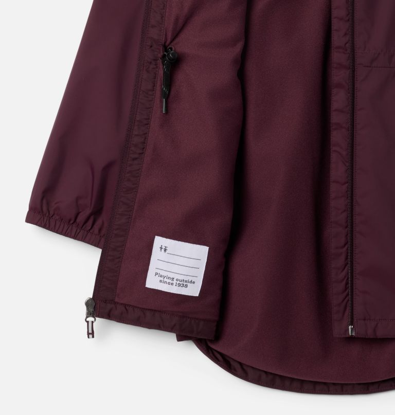 girls switchback lined long jacket