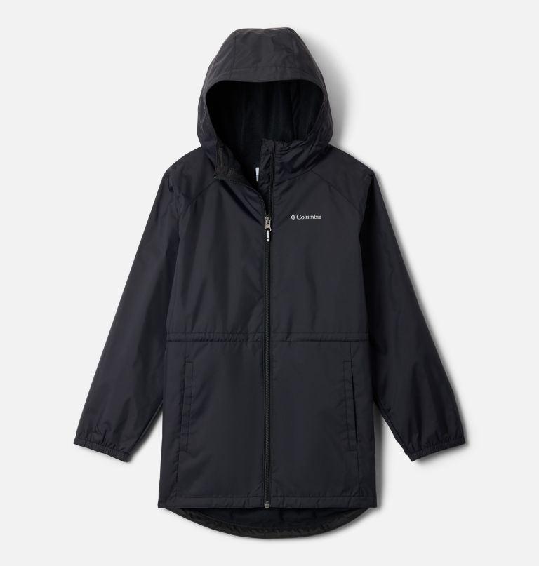 girls switchback lined long jacket