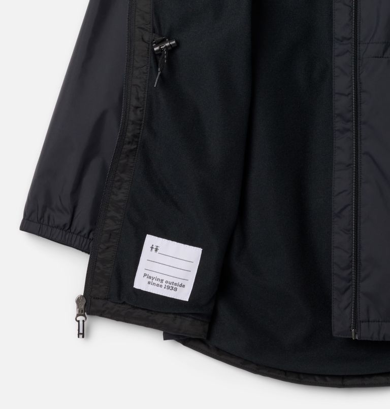 girls switchback lined long jacket