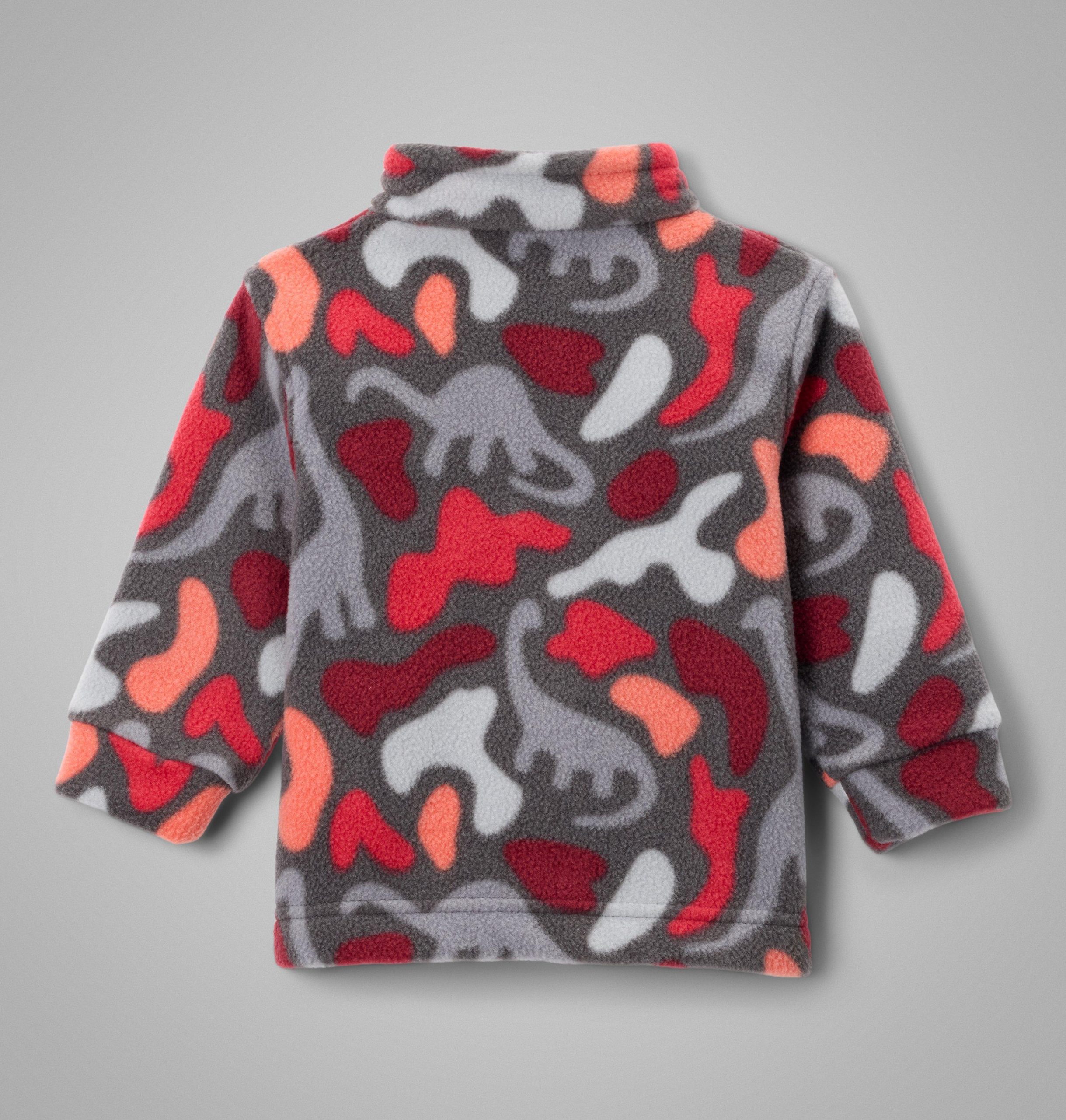 zing iii fleecejas met print voor babyjongens