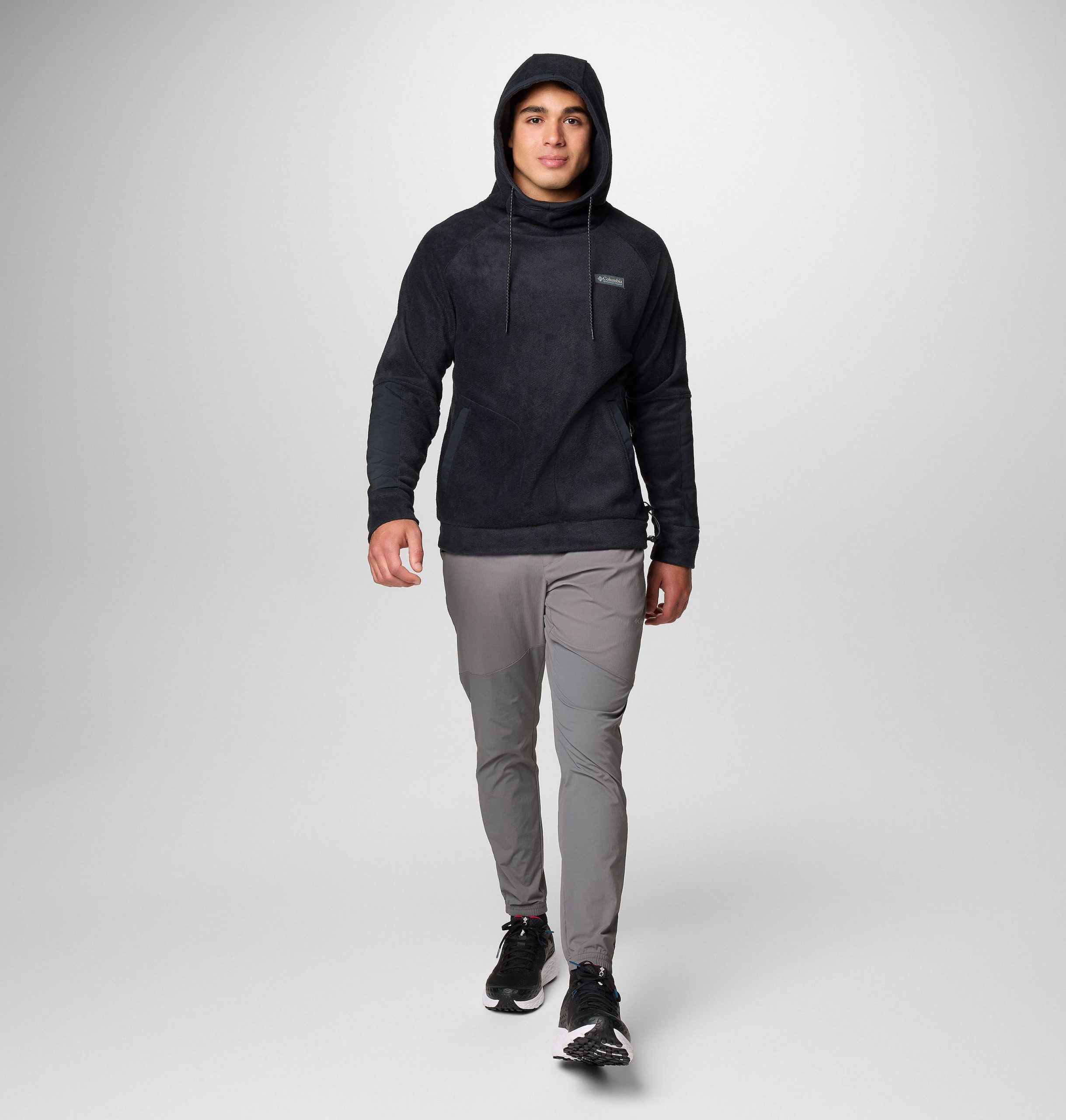 heren hunterdon ii fleece hoodie - lang