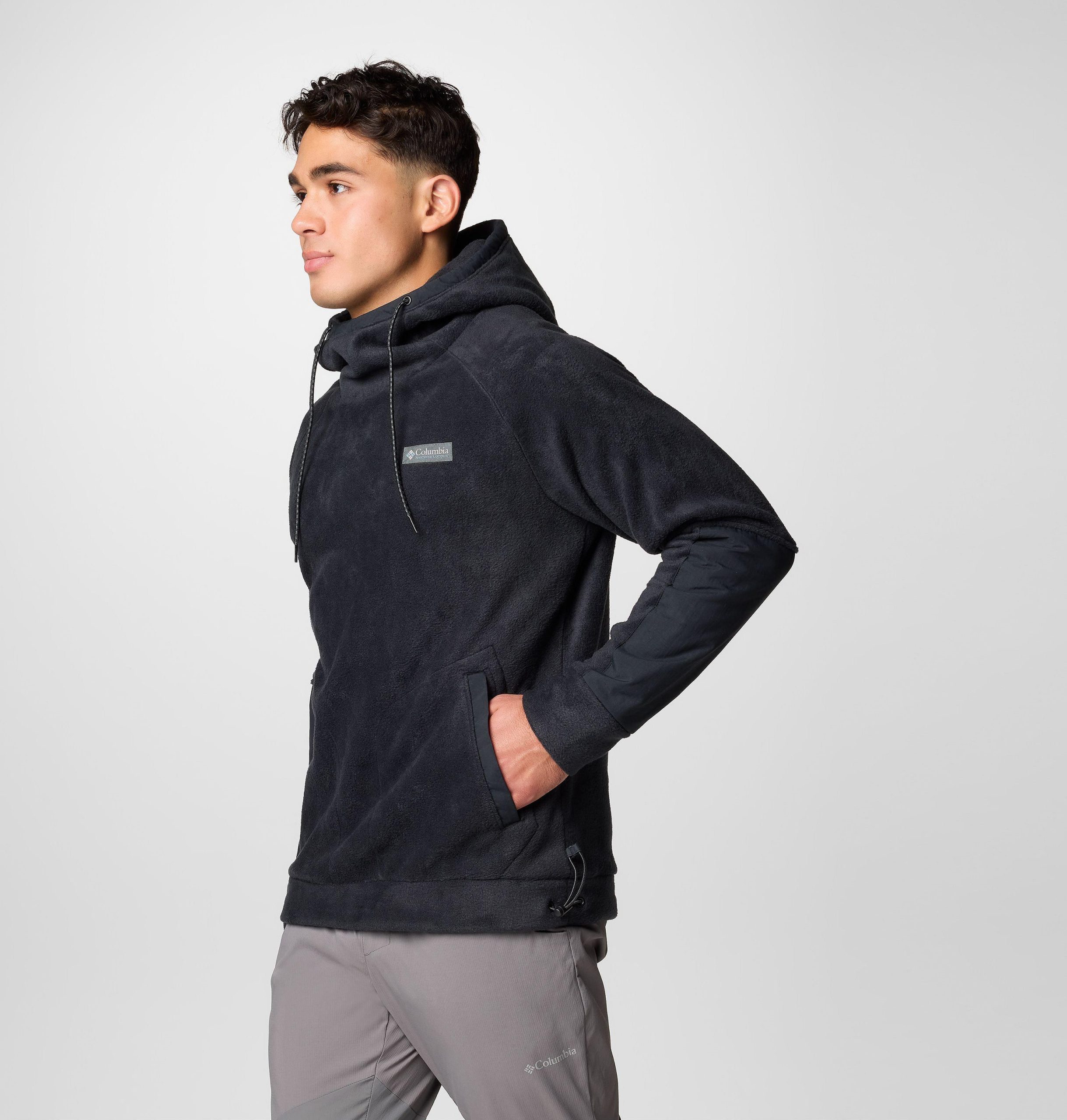 heren hunterdon ii fleece hoodie - lang