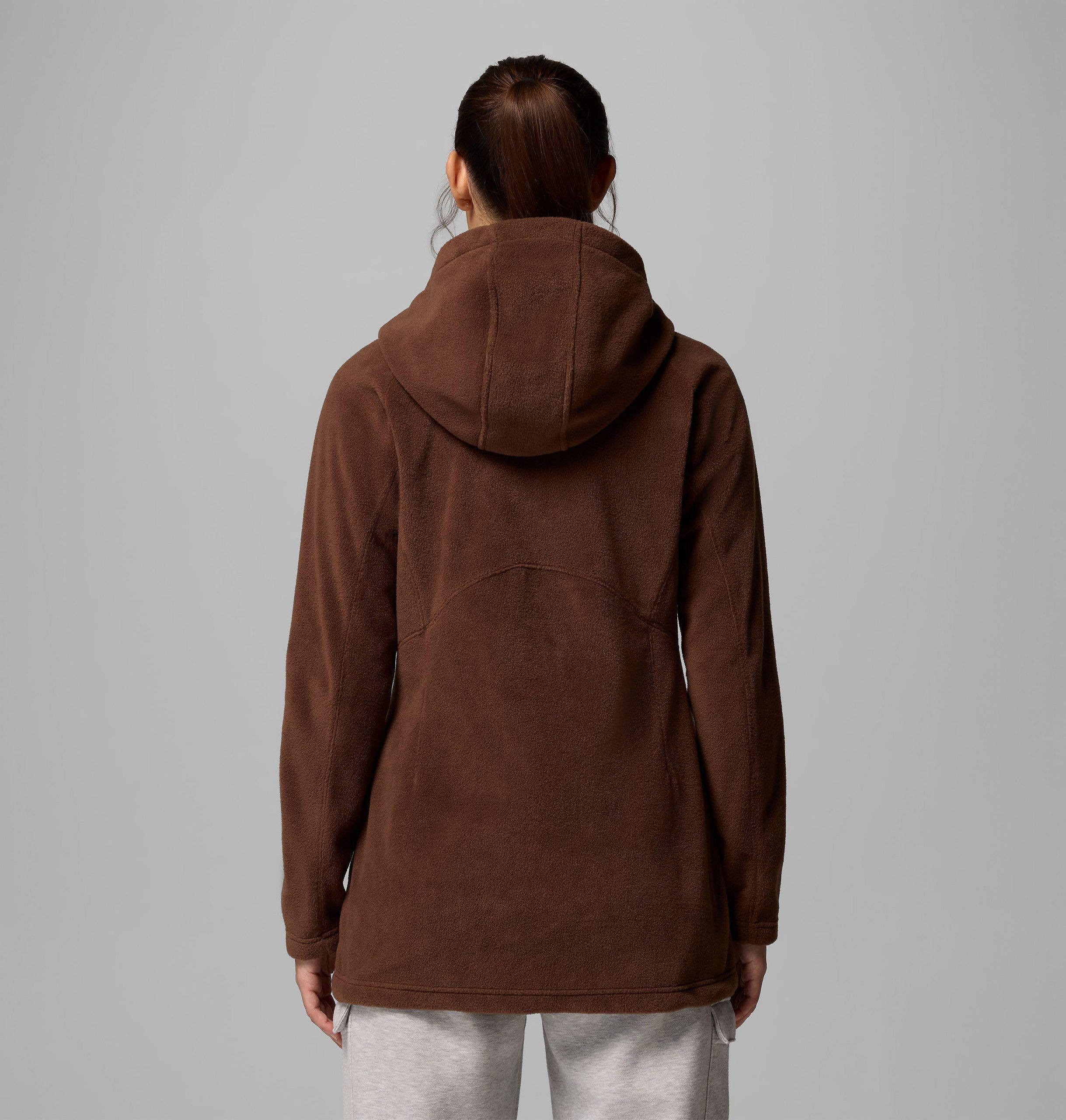 dames benton springs ii lange fleece hoodie