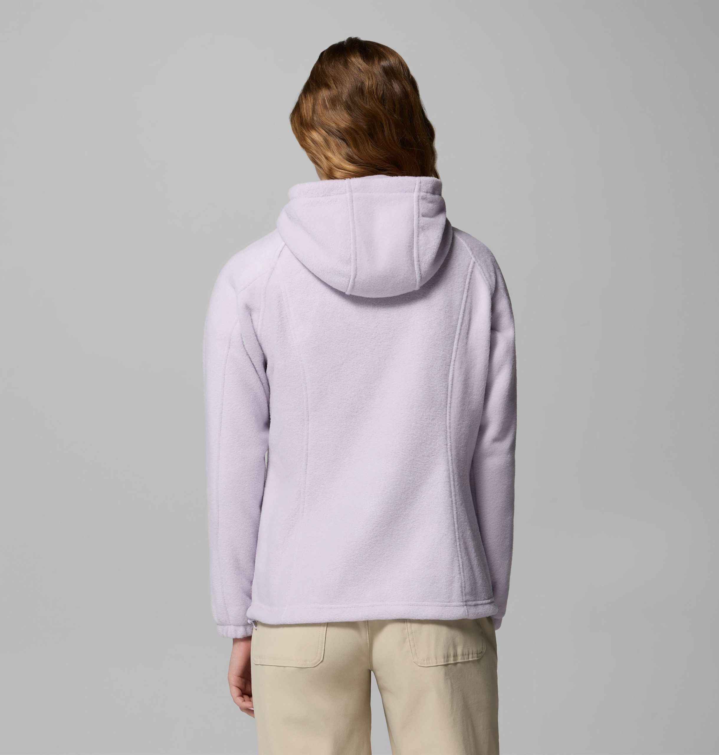 dames benton springs fleece hoodie met volledige ritssluiting
