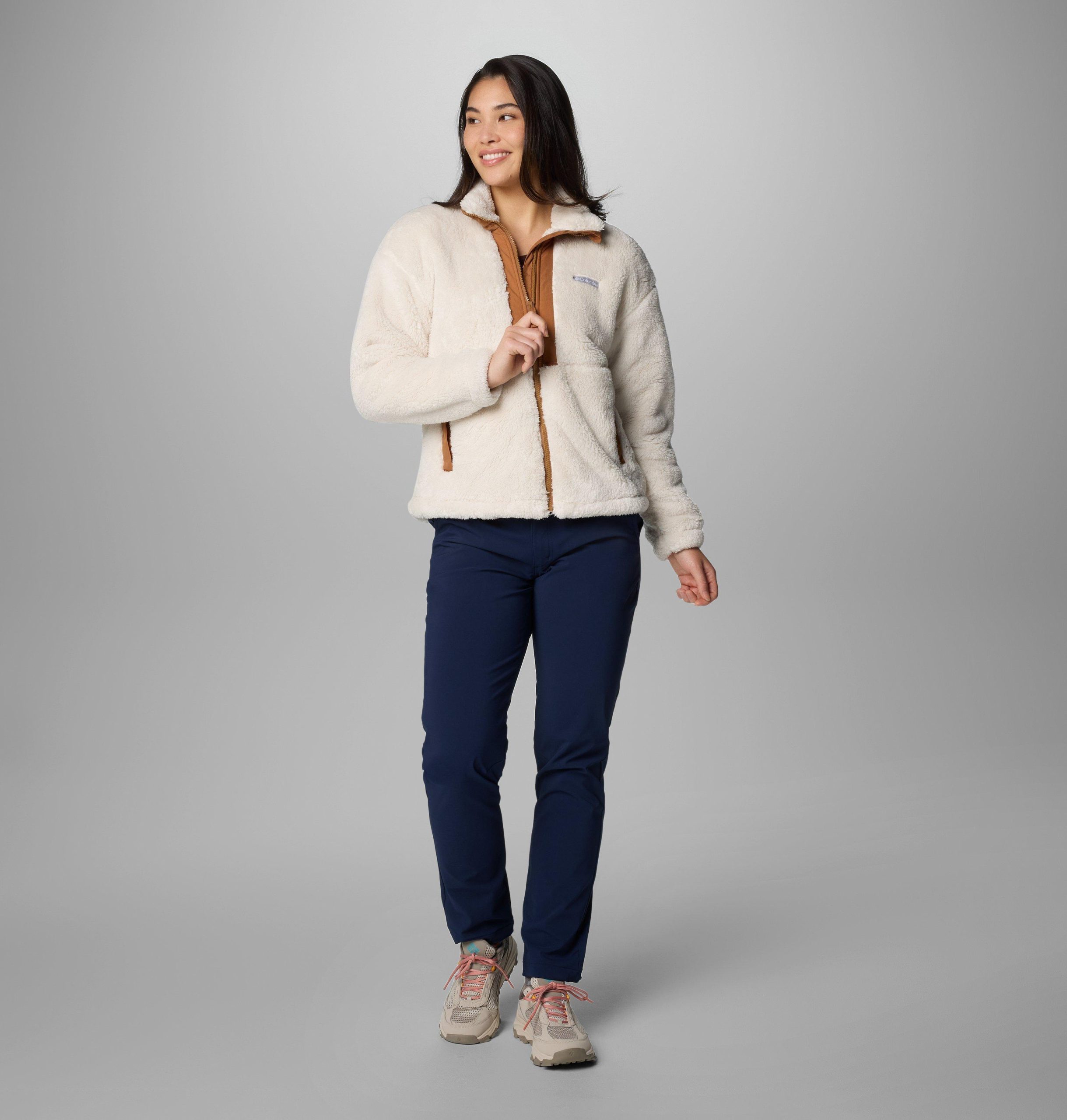 dames boundless discovery sherpa full zip ii jas
