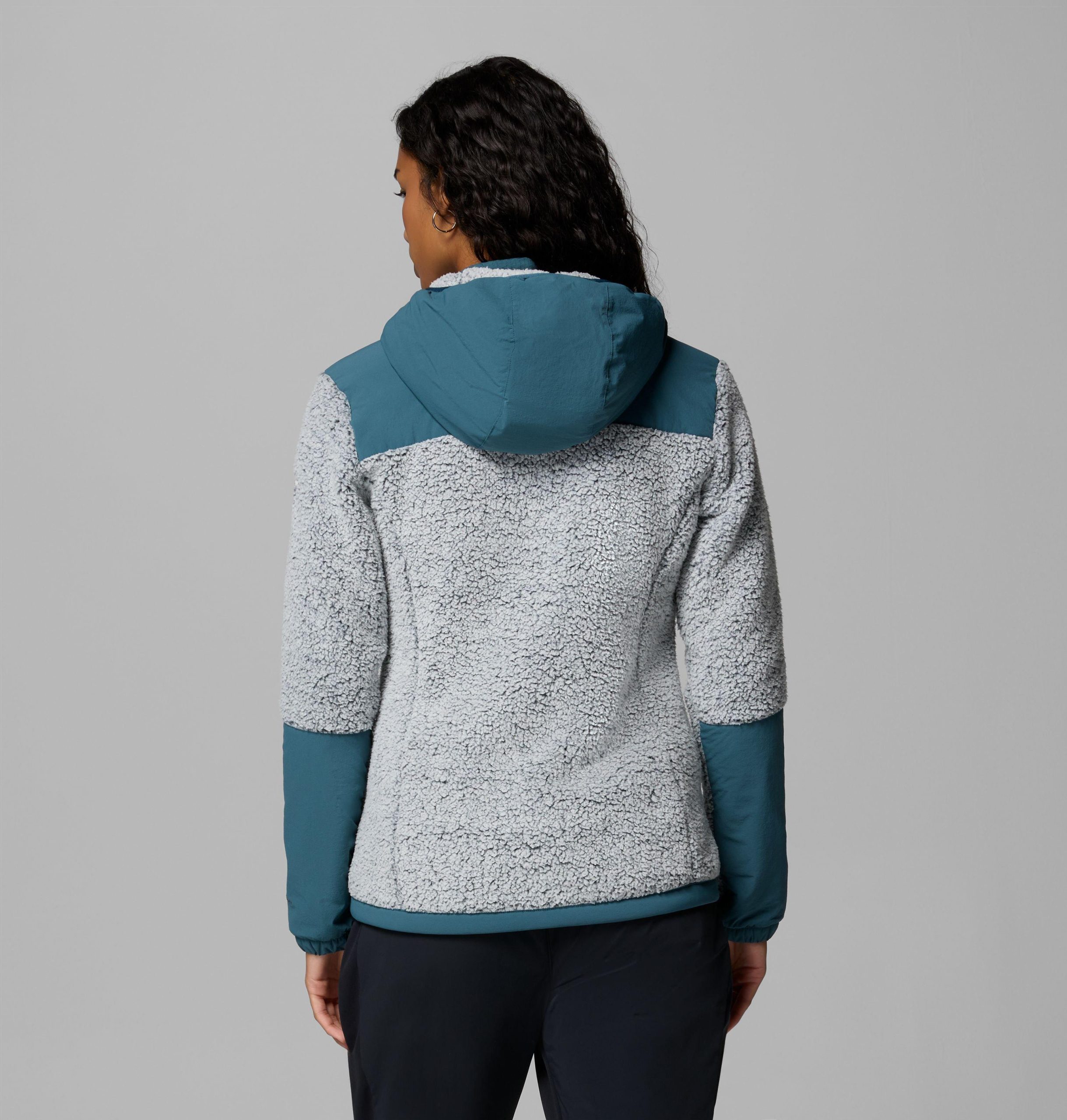 damesjas van arctic crest sherpa fleece met volledige ritssluiting