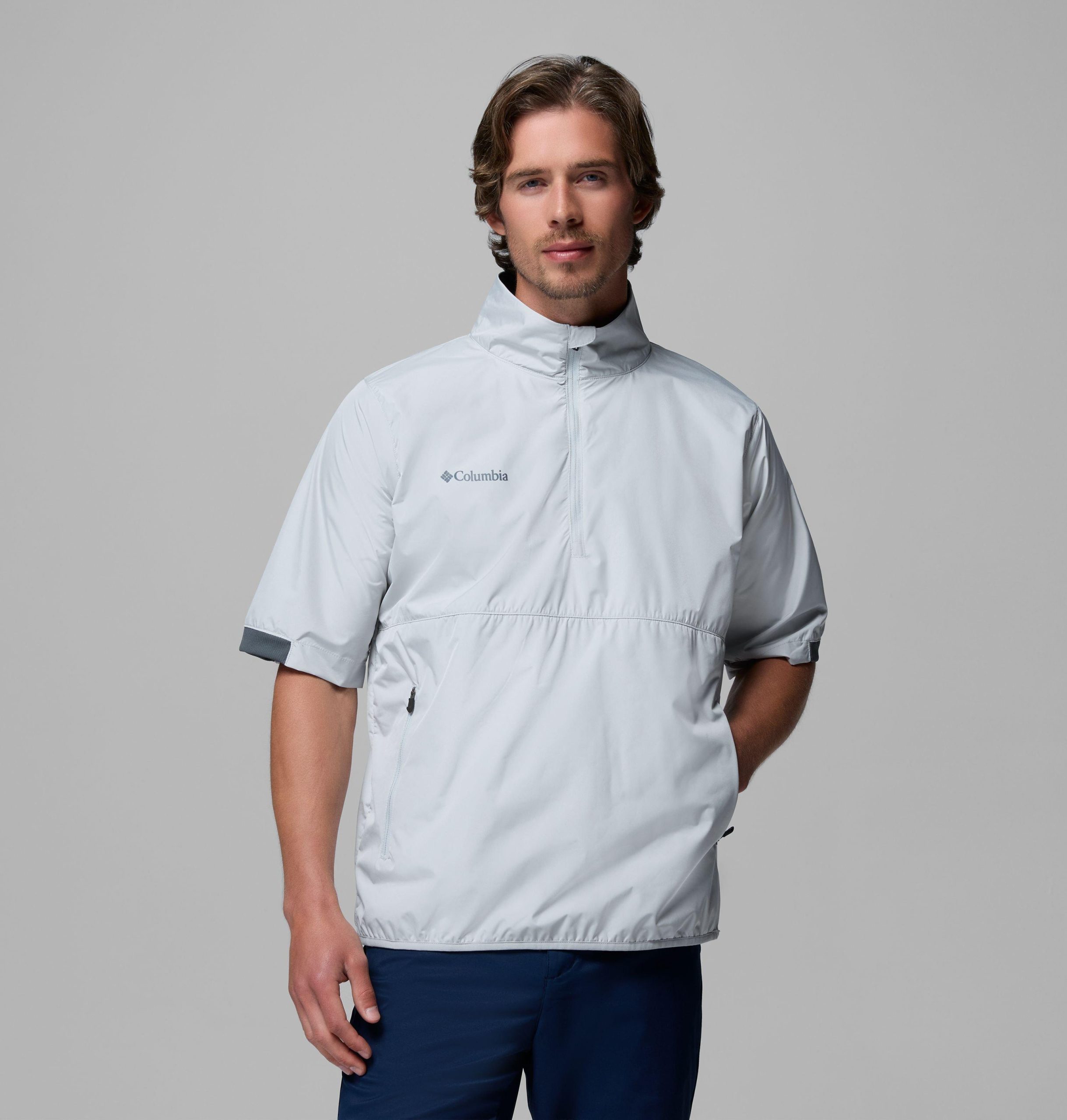 heren big shot golf pullover windbreaker