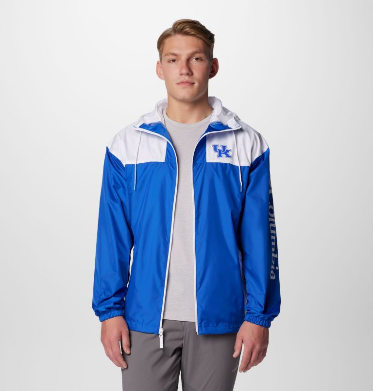 men collegiate flash challenger ii windbreaker - kentucky