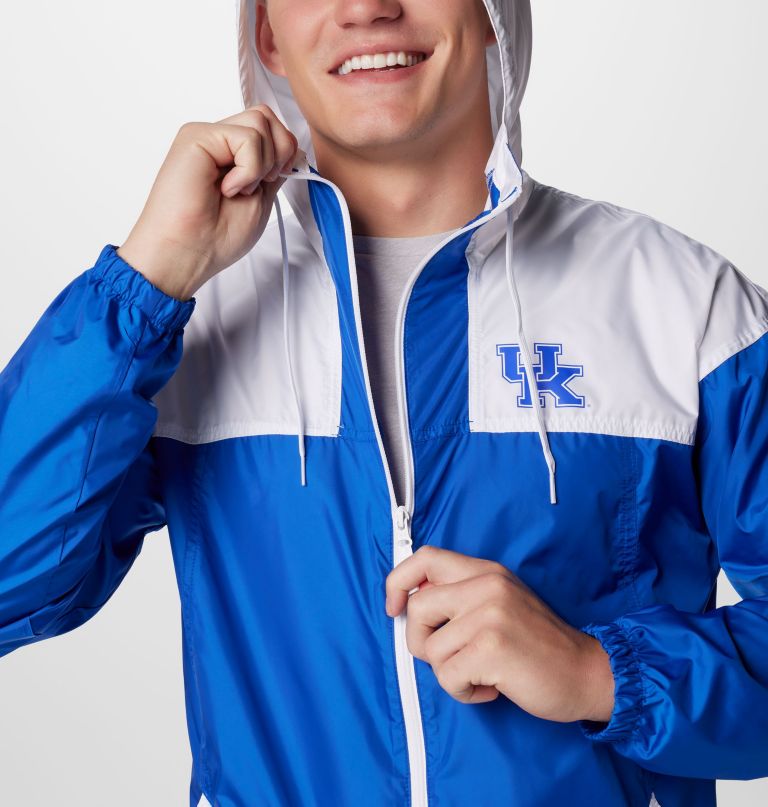 men collegiate flash challenger ii windbreaker - kentucky
