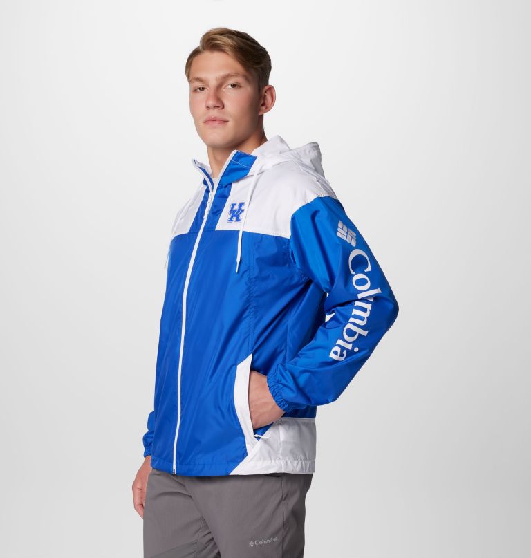 men collegiate flash challenger ii windbreaker - kentucky