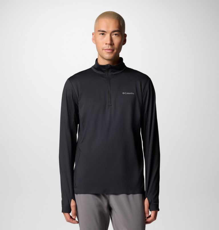 men three pitch half zip shirt