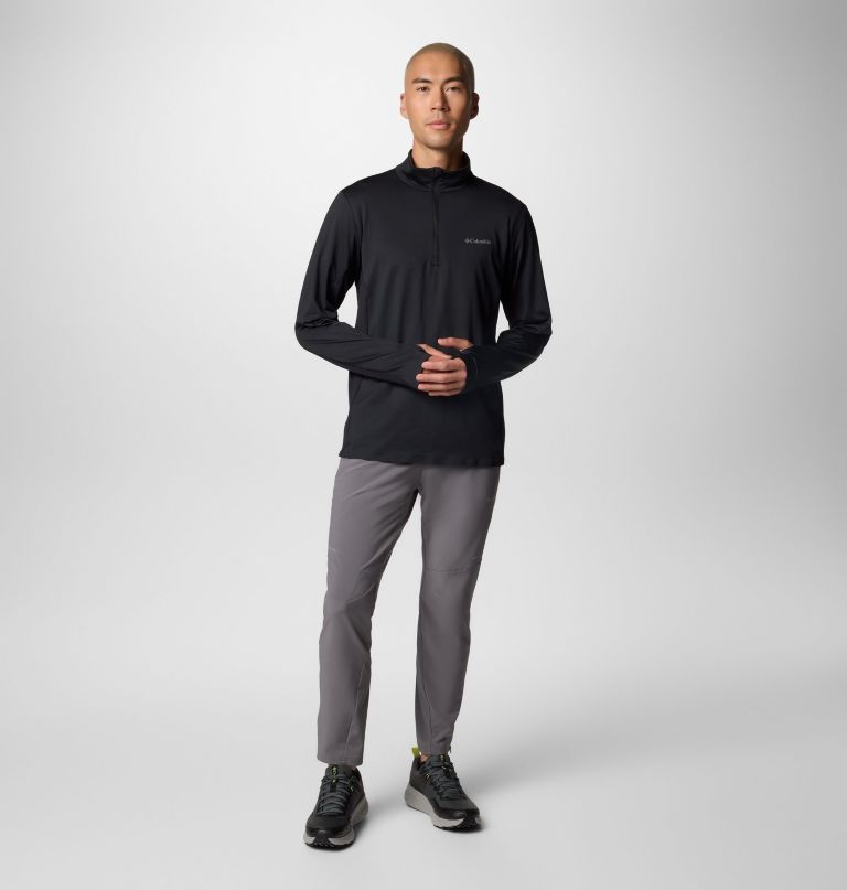 men three pitch half zip shirt