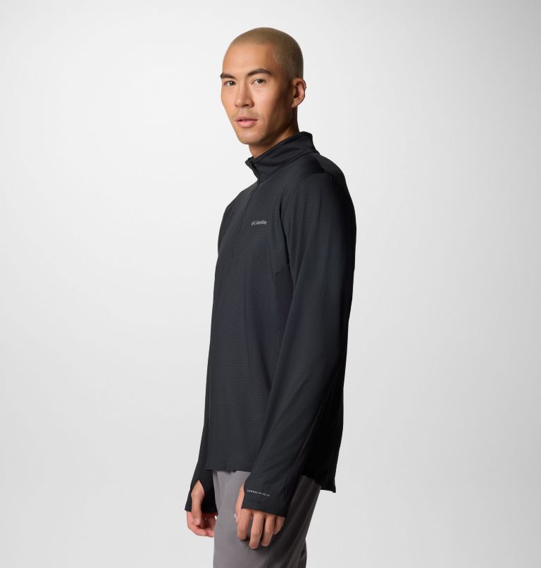 men three pitch half zip shirt