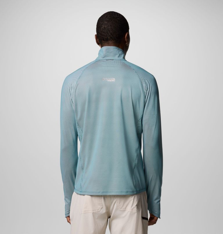 men summit valley long sleeve half zip shirt