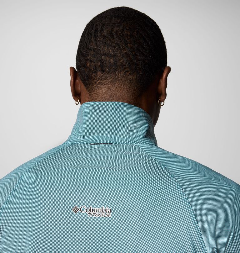 men summit valley long sleeve half zip shirt