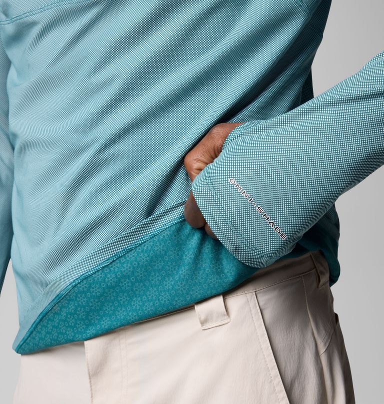 men summit valley long sleeve half zip shirt