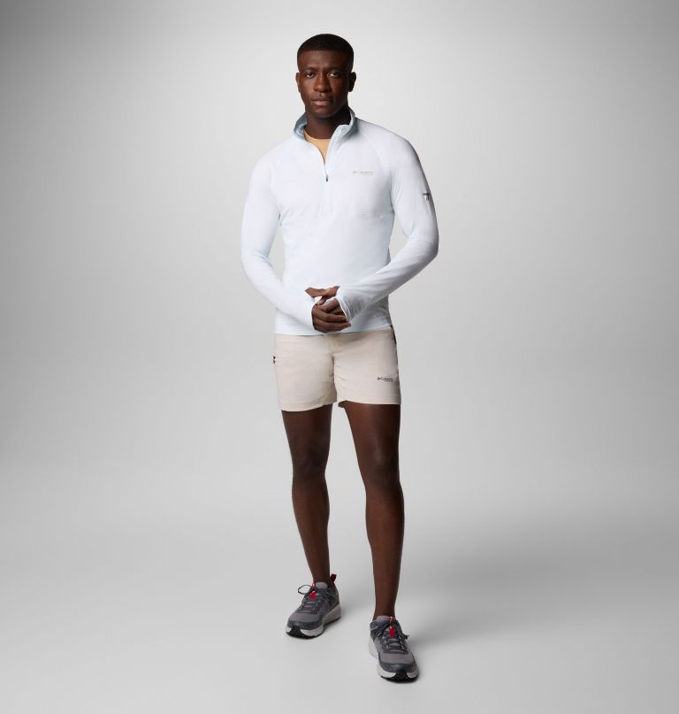 men summit valley long sleeve half zip shirt