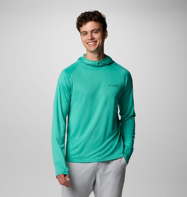 men pfg solar stream elite ii hoodie