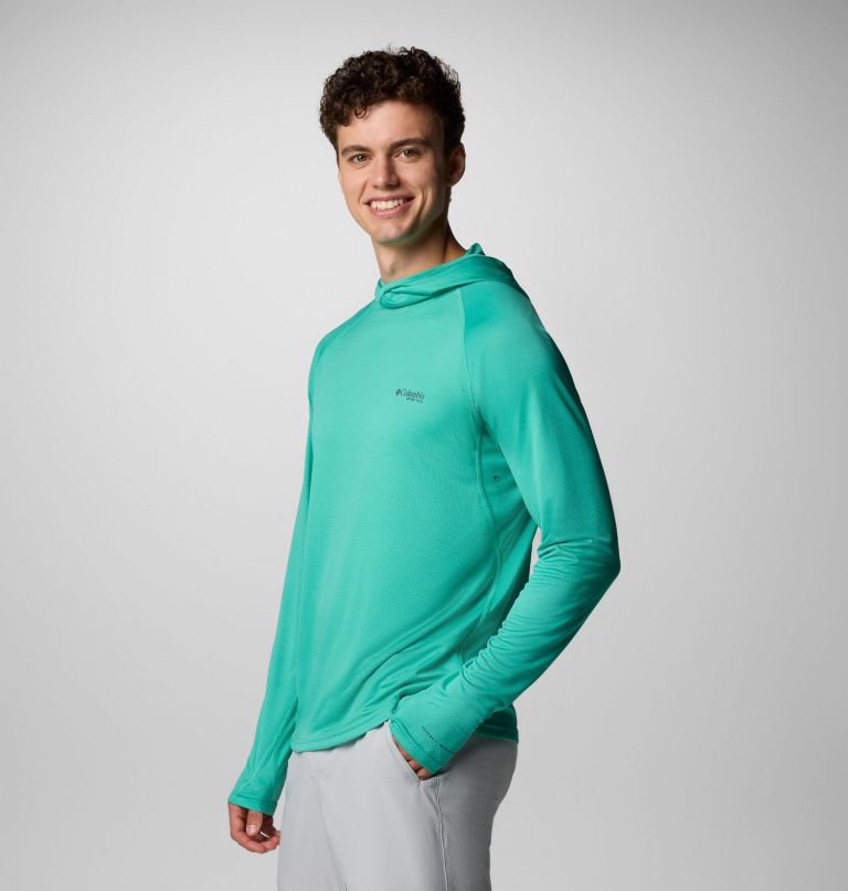 men pfg solar stream elite ii hoodie