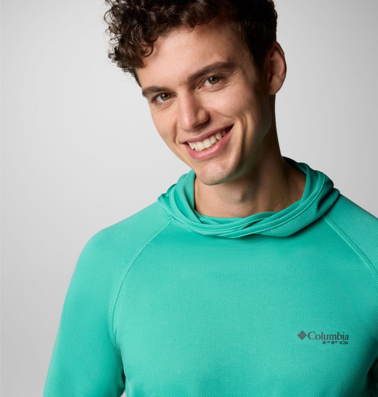 men pfg solar stream elite ii hoodie