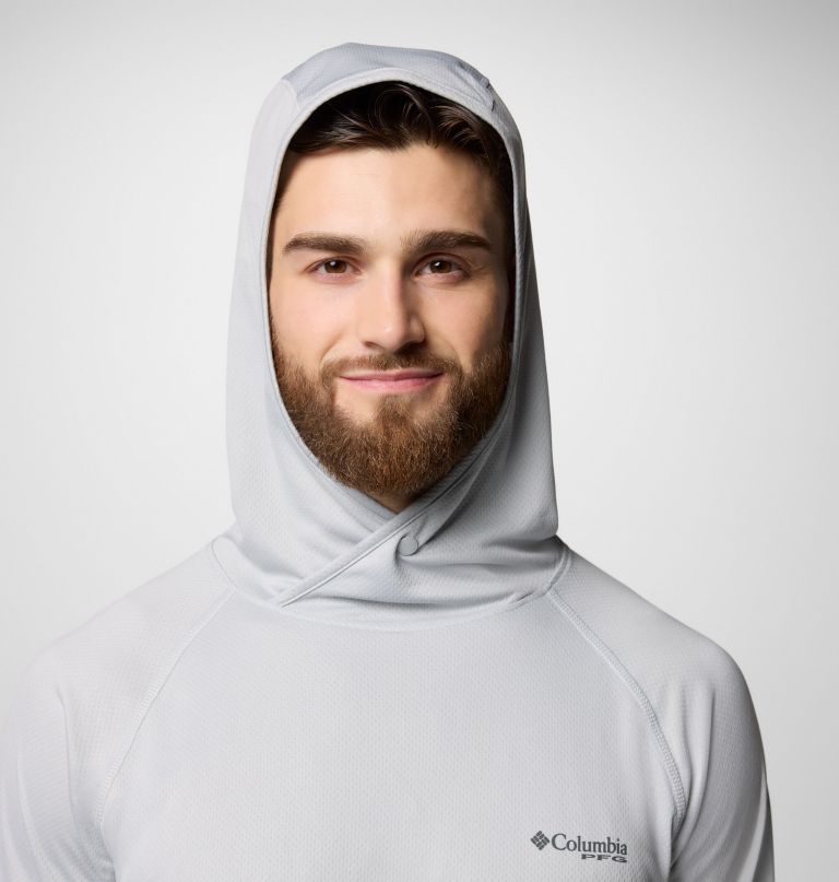 men pfg solar stream elite ii hoodie